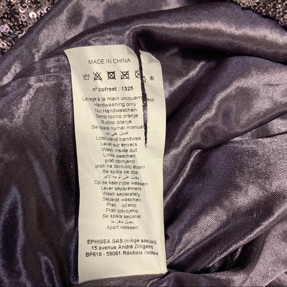 Grain de Malice Purple Sequin Dress - Picture 7 of 7